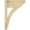 Ekena Millwork Thorton Slat Rough Sawn Outlooker, Douglas Fir, 8"W x 18"D x 26"H OUT08X18X26THR06RDF - alternate 4
